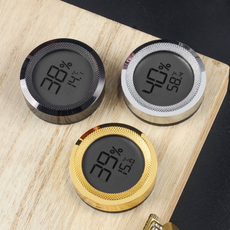 Lab Incubator - ミニデジタルディスプレイシガーハイグロメーター温度計、ヒュミドール、シガージャー、インキュベーター、ギター用
