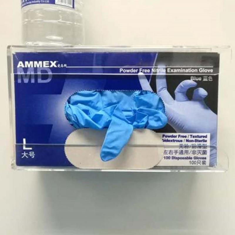 Medical Gloves - アクリル作業用手袋収納ボックス,医療用計量用ディスプレイボックス,壁に取り付け可能なティッシュホルダー