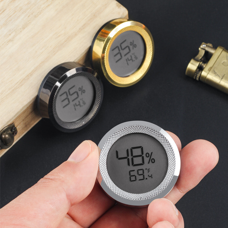 ミニデジタルディスプレイシガーハイグロメーター温度計、ヒュミ - Lab Incubator のレビューと価格