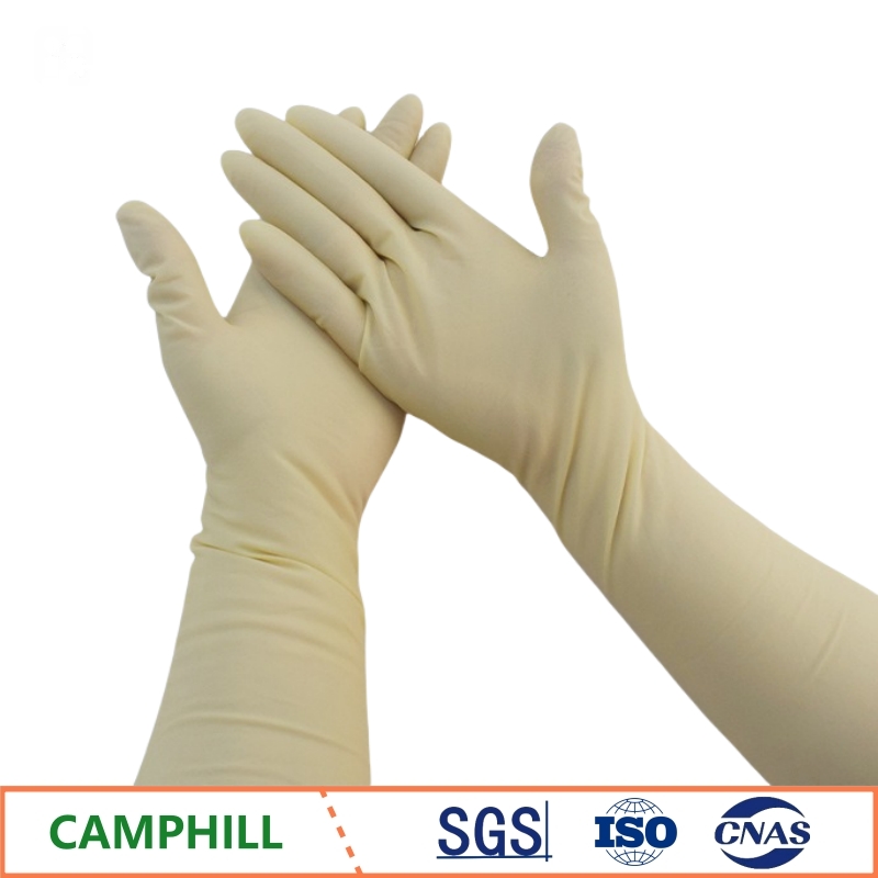 使い捨てラテックス手袋 20インチ 延長型 厚手 研究所用  - Medical Gloves のレビューと価格