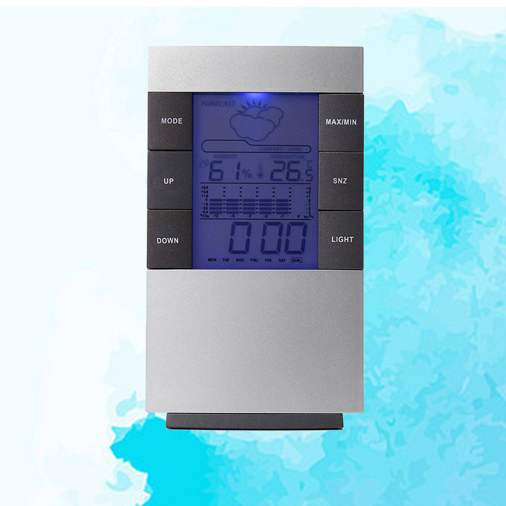 1個入り。室内温度・湿度を表示し、時刻と日付を表示する、壁掛 - Thermometer Digital のレビューと価格