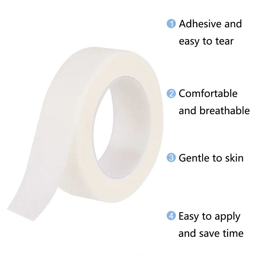 通気性のある医療用テープ まつげエクステ用、つけまつげパッチ - Medical Tape のレビューと価格
